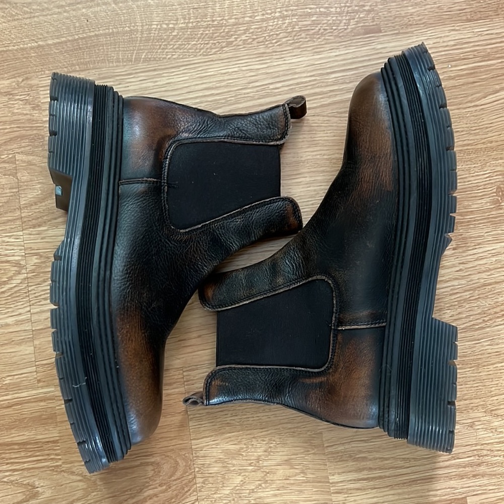 Jonak paris platform boot Chelsea boot